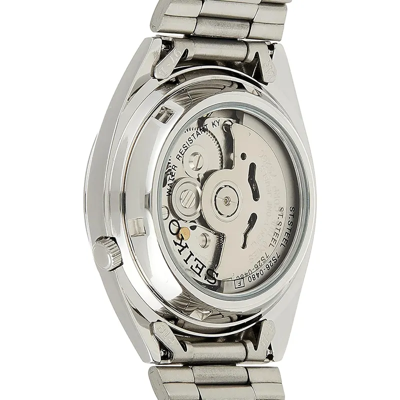 Seiko 5 Automatic Black Dial Day Date Men's Watch | SNXS79K